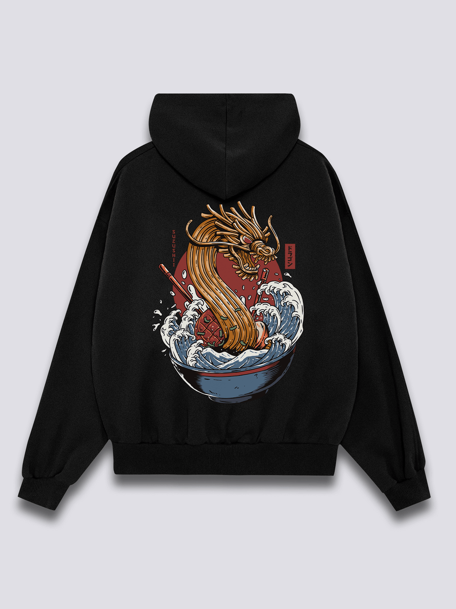 Dragón Fideo Sudadera con Capucha