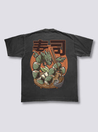Dragón Rollo Camiseta Vintage