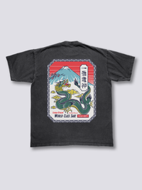 Dragón Sake Camiseta Vintage
