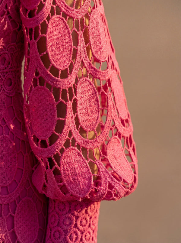 Carmona · Vestido de Seda Elegante
