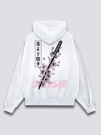 Caído Katana Sudadera con Capucha