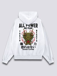 Intrépido Dragón Sudadera con Capucha