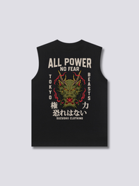Intrépido Dragón Camiseta sin Mangas