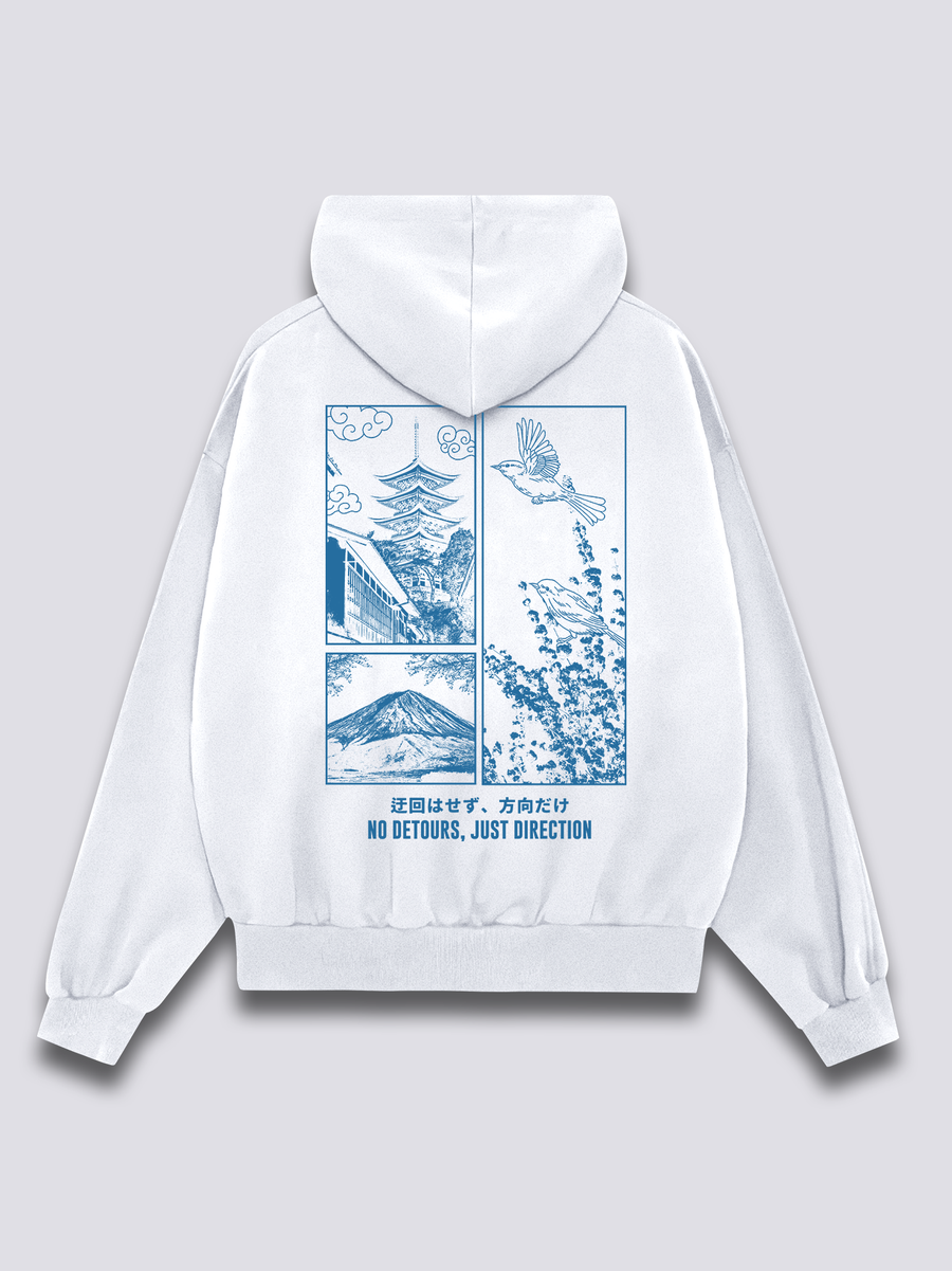 Fuji Compass Sudadera con Capucha