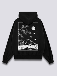 Fuji Silhouette Sudadera con Capucha