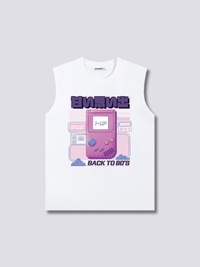Estampado Frontal - Game Boy Camiseta sin Mangas