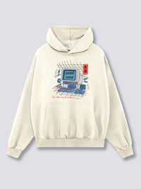 Estampado Frontal - Game Over Sudadera con Capucha