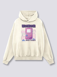 Estampado Frontal - Game Boy Sudadera con Capucha