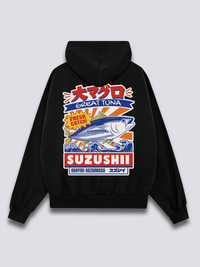 Gran Atún Sudadera con Capucha
