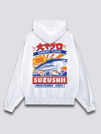 Gran Atún Sudadera con Capucha