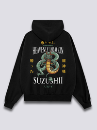 Heavenly Dragón Sudadera con Capucha