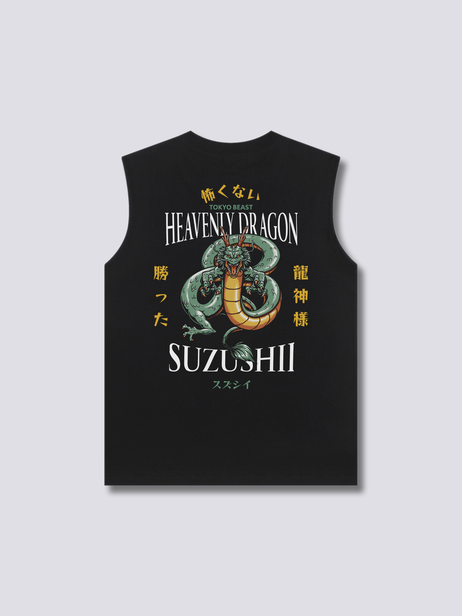 Heavenly Dragón Camiseta sin Mangas