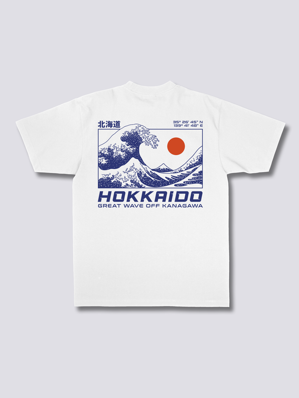 Ola de Hokkaido Camiseta