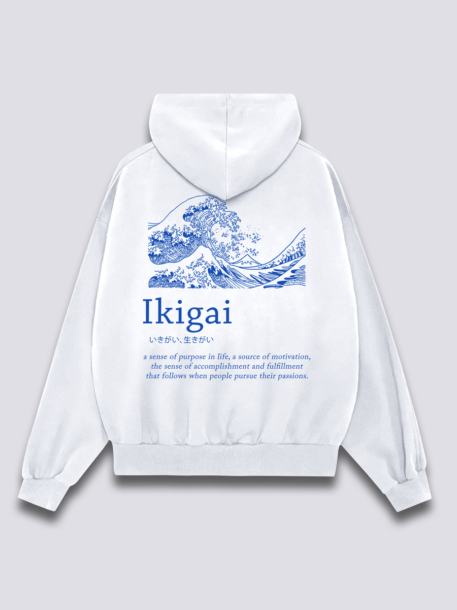 Ikigai Sudadera con Capucha