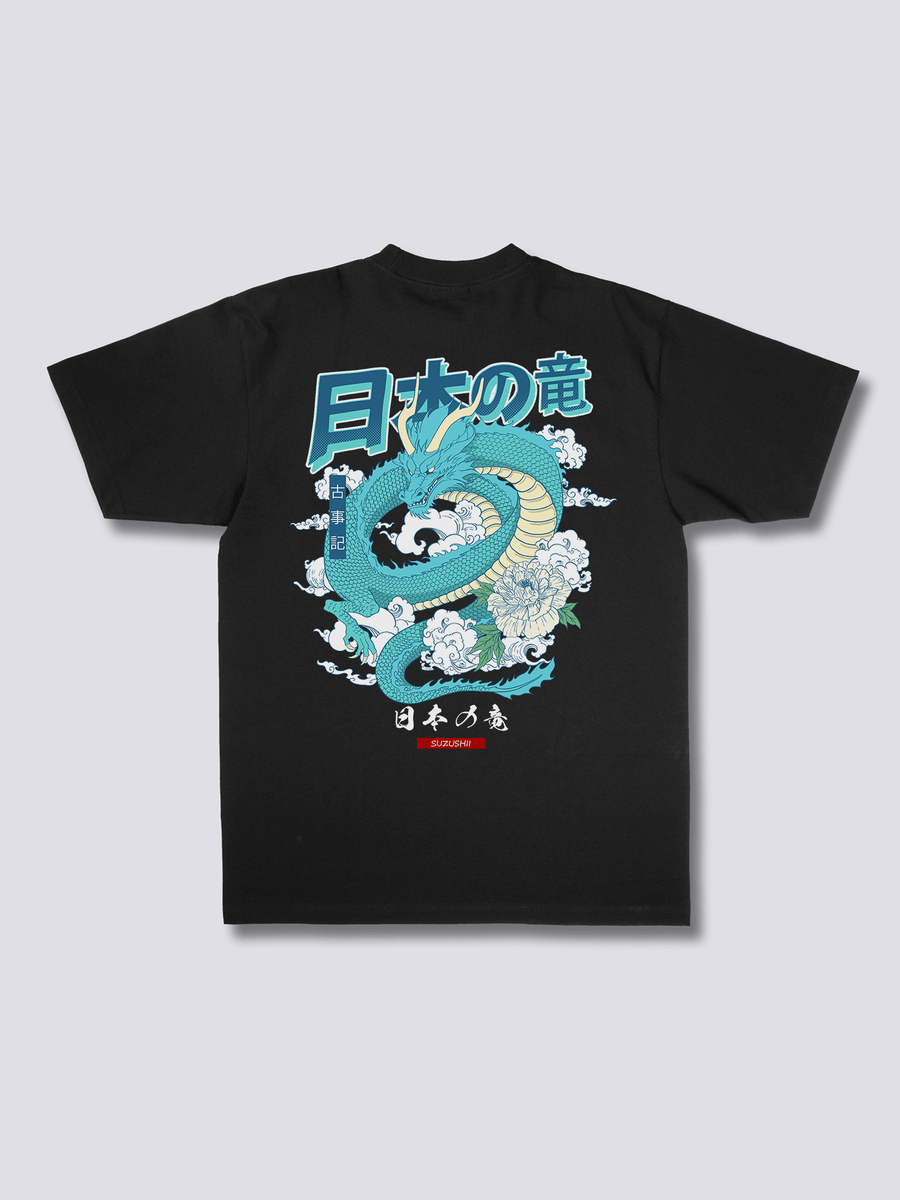 Japonés Dragón Camiseta
