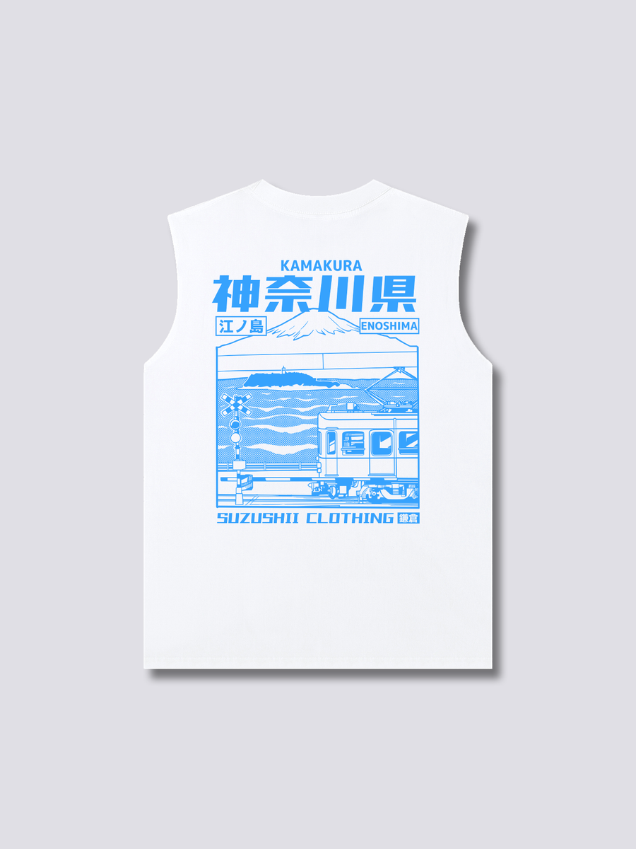 Kamakura Junto al Mar Camiseta sin Mangas