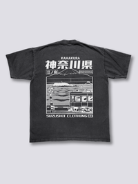 Kamakura Junto al Mar Camiseta Vintage