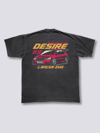 Lancer Evolución Camiseta Vintage
