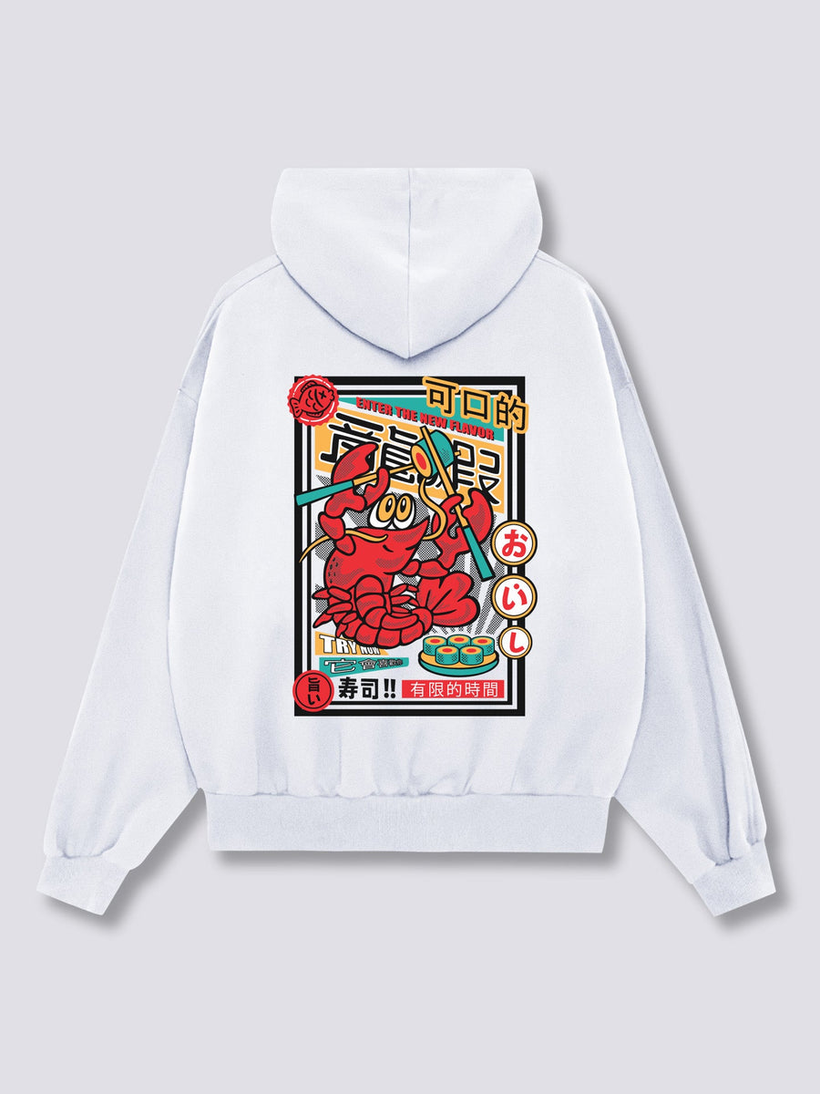 Lobster Rey Sudadera con Capucha