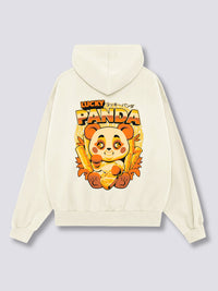 De la Suerte Panda Sudadera con Capucha