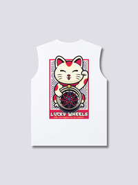 De la Suerte Ruedas Camiseta sin Mangas
