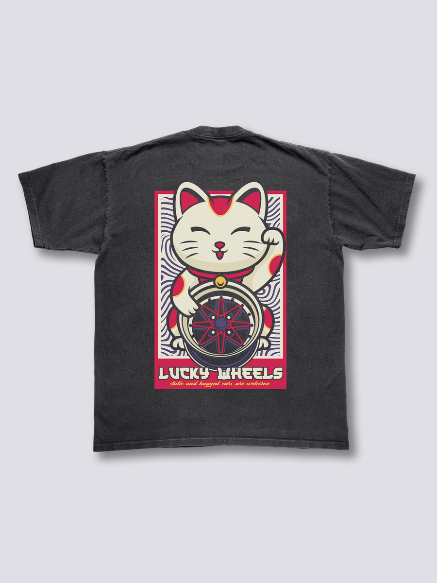 De la Suerte Ruedas Camiseta Vintage