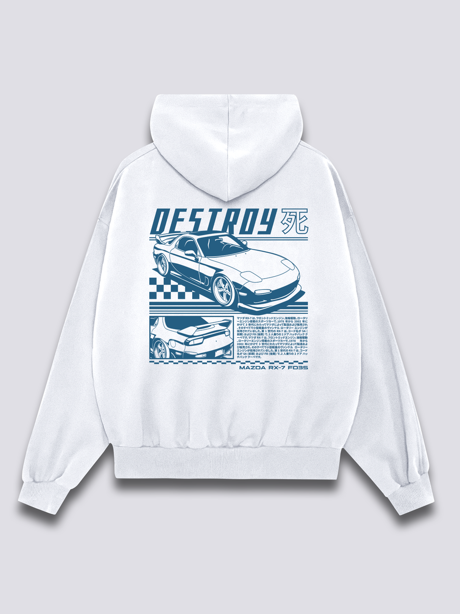 Mazda RX-7 FD3S Sudadera con Capucha