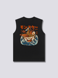 Monstruo Ramen Camiseta sin Mangas