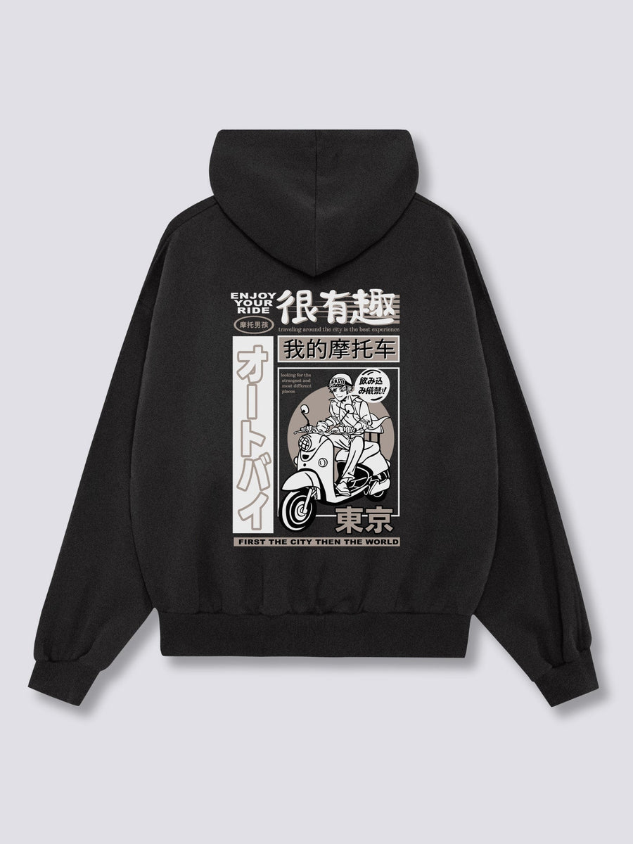 Motorcycle Sudadera con Capucha