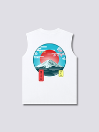 Monte Fuji Camiseta sin Mangas