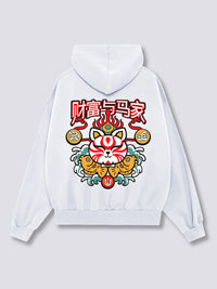 Neko Maneki Sudadera con Capucha