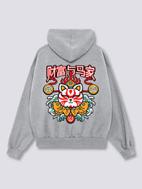 Neko Maneki Sudadera con Capucha