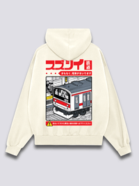 Viaje en Tren Sudadera con Capucha