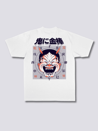Oni Máscara Camiseta