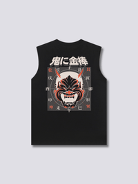 Oni Máscara Camiseta sin Mangas