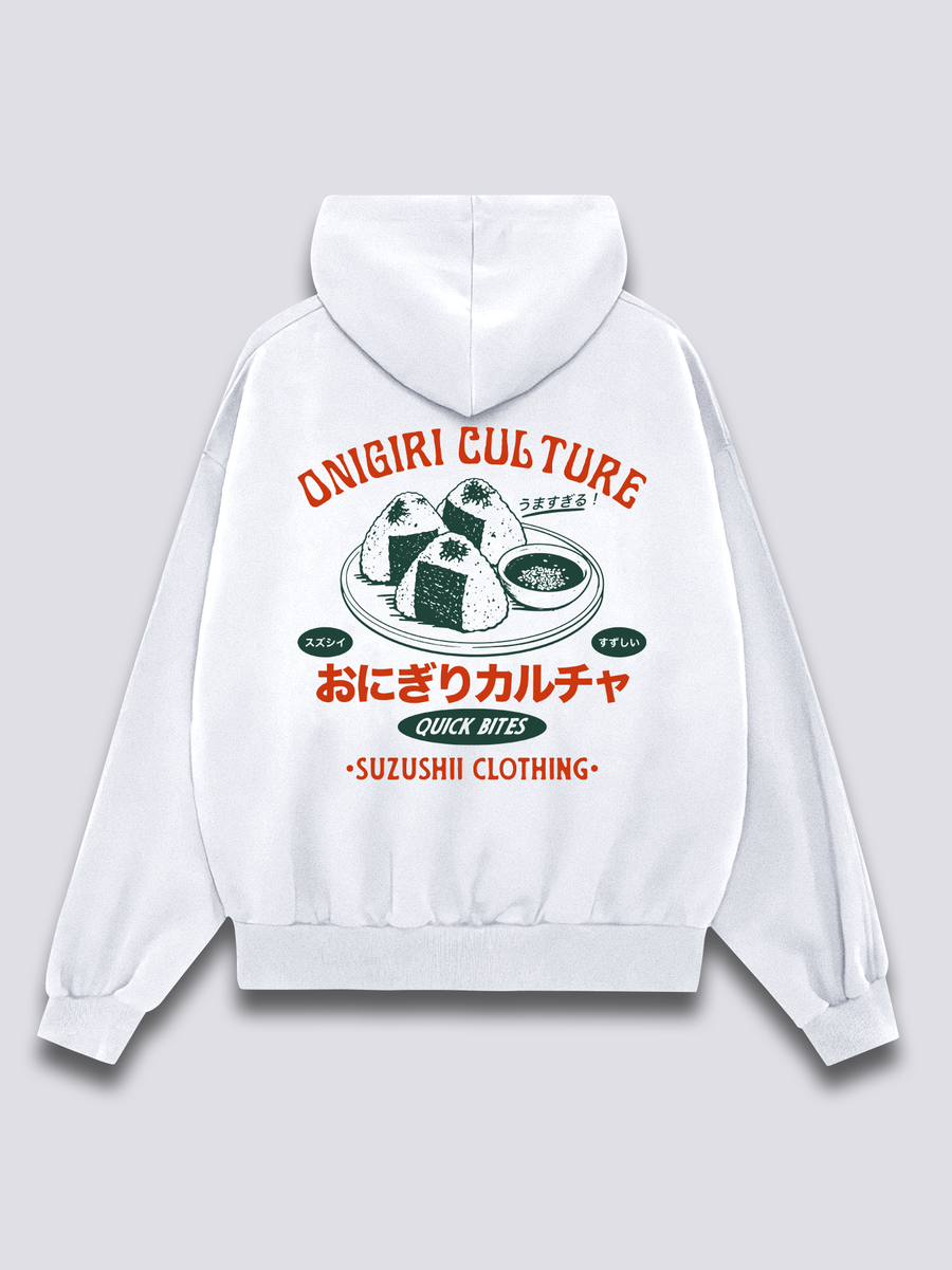 Onigiri Cultura Sudadera con Capucha