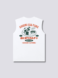 Onigiri Cultura Camiseta sin Mangas