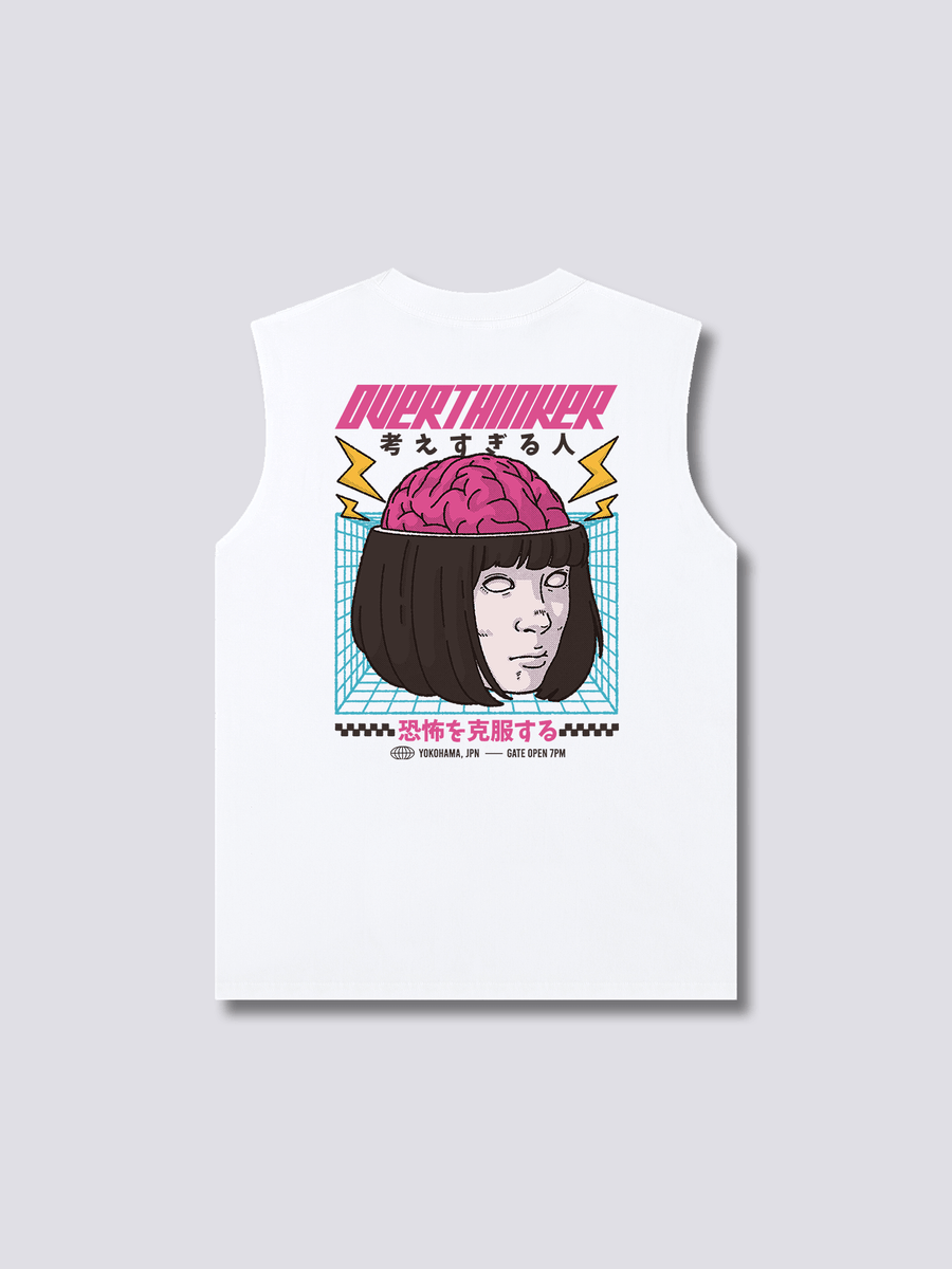 Pensador Excesivo Camiseta sin Mangas