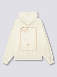 Flor de Melocotón Sudadera con Capucha