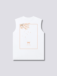 Flor de Melocotón Camiseta sin Mangas