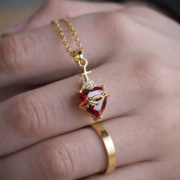 Kit de Collares Sagrado Corazón — Jesús y María