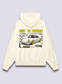 Construido para Rendimiento Sudadera con Capucha