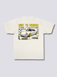 Construido para Rendimiento Camiseta