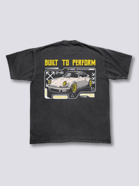Construido para Rendimiento Camiseta Vintage