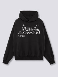 Estampado Frontal - Juguetón Sudadera con Capucha