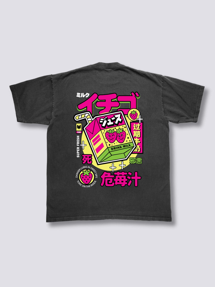 Veneno Fresa Camiseta Vintage