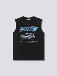 Estampado Frontal - Carrera Camiseta sin Mangas