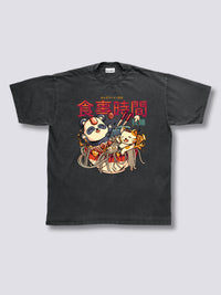 Estampado Frontal - Baño de Ramen Camiseta Vintage