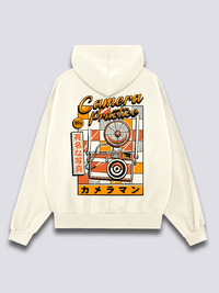 Cámara Retro Sudadera con Capucha