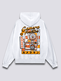 Cámara Retro Sudadera con Capucha